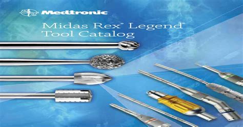 Midas Rex Legend Tool Catalog .